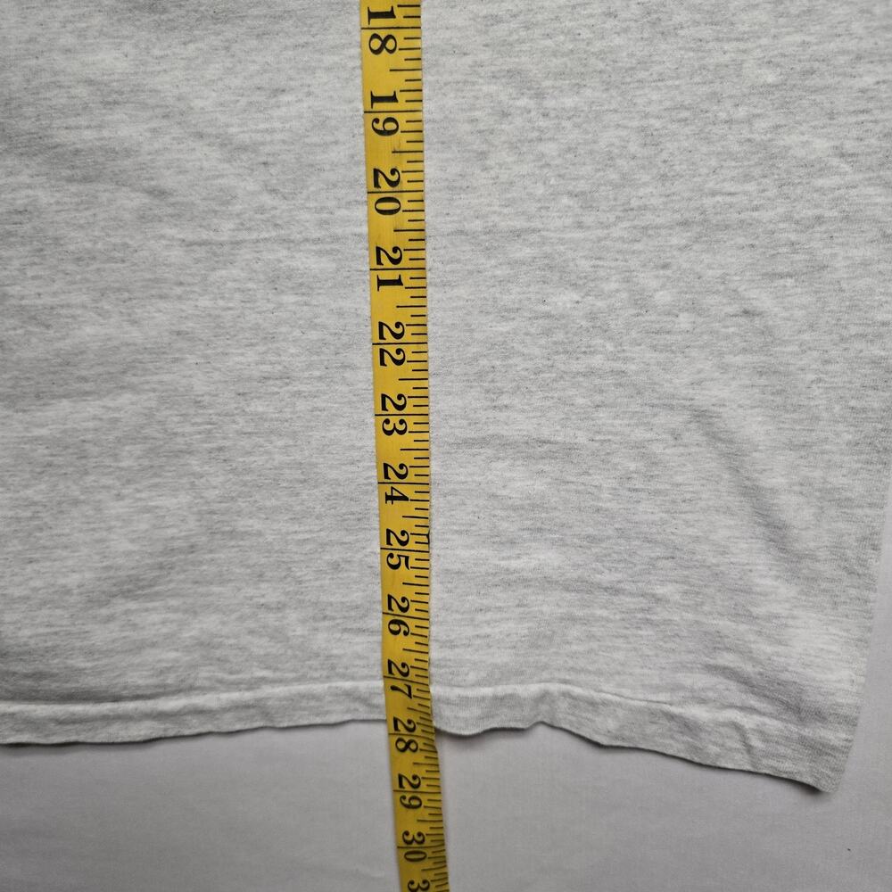 Vintage Tivy Sports Shirt Mens XL Gray Hanes Colorblock Graphic Tee T-Shirt 90s - Picture 7 of 7